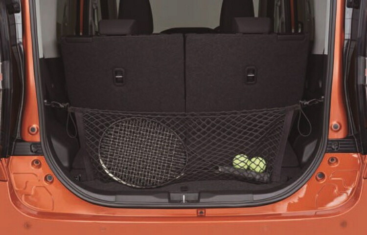 SUZUKI スズキ 純正 リヤゲートネット BAXH 99152-83S00 | SOLIO ソリオ 車用品 カー用品 車 自動車 カーパーツ 内装部品 内装パーツ 内装 ドレスアップ 部品 装飾品 カスタム カスタマイズ 荷室 バックドア 虫よけ 換気 落下防止 プライバシー保護 日除け｜DE（desir de vivre）