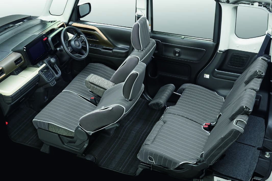 SUZUKI スズキ 純正 ラクラク脱着シートカバー ストライプ BB6X 9918A-53U20 | SPACIA スペーシア 車用品 カー用品 車 自動車 パーツ カスタム カスタマイズ 交換 内装パーツ 内装部品 内装用品 インテリア カバー 保護 傷防止 汚れ防止 カーシート カスタムパーツ｜DE（desir de vivre）
