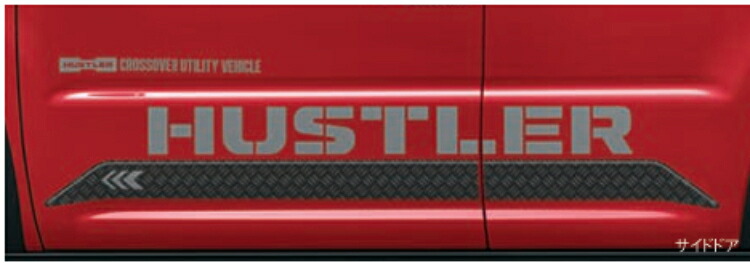SUZUKI スズキ 純正 サイドデカール タフ ABTC 99230-59S10 | HUSTLER ハスラー 車用品 カー用品 自動車 部品 パーツ アクセサリー 外装 カスタム ドレスアップ おしゃれ グレードアップ ボディ 車 DIY 転写シート デコレーション ステッカー シール スタイリッシュ|DE(desir de vivre)