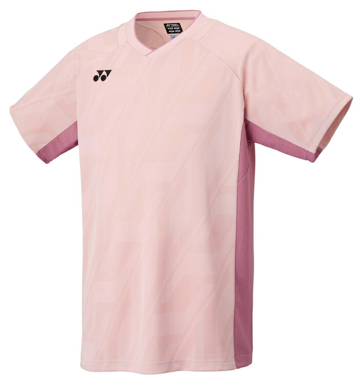 YONEX ヨネックス メンズゲームシャツ スモークピンク SS 10632 486 | スポーツ スポーツウェア 競技 テニス 軟式 硬式 バトミントン ウェア シャツ 半袖 メンズ UVカット 吸汗 速乾 制電 ストレッチ ゲームウェア ユニフォーム ユニセックス 男性｜DE（desir de vivre） 9,059円