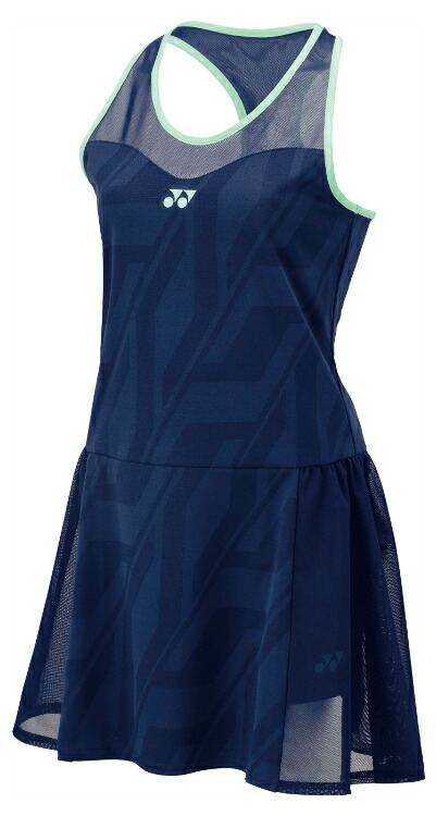 YONEX ヨネックス ウィメンズワンピース ダークネイビー M 20830Y 554 | 運動競技 運動競技御召しもの 引きくらべる 庭球 軟式 硬式 バトミントン 御召しもの プルオーバー ノースリーブ UVはね除ける 吸汗 速乾 冷やりとした 制電 伸ばすこと 競り合い御召しもの 制服 レディース 御上さん