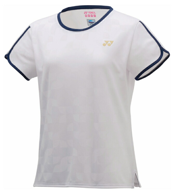 YONEX ヨネックス ウィメンズゲームシャツ 白いこと S 20899 11 | 運動競技 運動競技お召しもの 引きくらべる 庭球 軟式 硬式 バトミントン お召しもの プルオーバー 半袖 UVとり捨てる 吸汗 速乾 冷やりとした 制電 伸ばすこと 取り組みお召しもの 制服 レディース お上さん