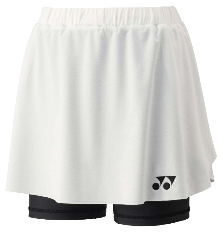 YONEX ヨネックス ウィメンズスカート インナースパッツツキ 白いこと O 26181 11 | 運動競技 運動競技御召しもの 引きくらべる 庭球 軟式 硬式 バトミントン 御召しもの さる股引き スカート UVはね除ける 吸汗 速乾 冷やりとした 制電 伸ばすこと 競り合い御召しもの 制服 レディース 御上さん