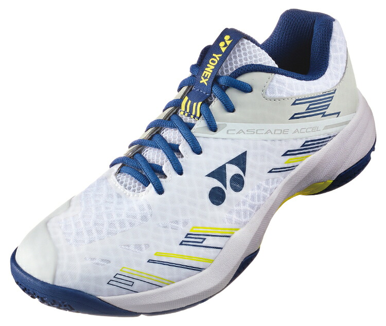 YONEX ヨネックス パワークッションカスケードアクセル 白いこと／米国海軍 26 SHBCA1 100 | 運動競技 引きくらべる 庭球 軟式 硬式 バトミントン 靴 シューズ 安定した性 軽さ 力強さ座布団 部活 訓練を受ける 形づくる ユニ一発やる 男女兼用 メンズ レディース
