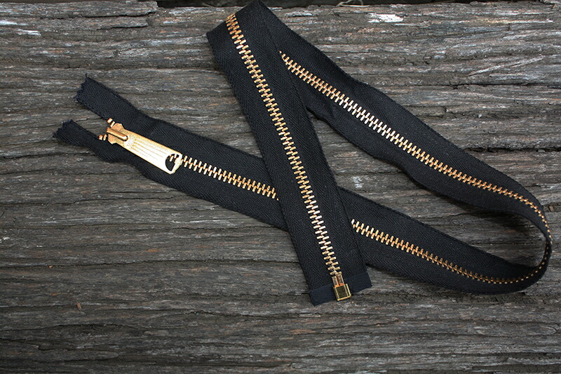 楽天市場】Vintage Scovill zipper Brass Black 7in &9in #5 ブラス スコービル ジッパー : DESK  DEPOT （UNION MADE）