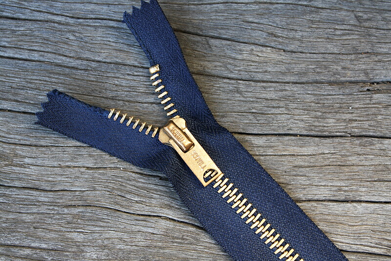 楽天市場】Vintage Scovill zipper Brass Black 7in &9in #5 ブラス