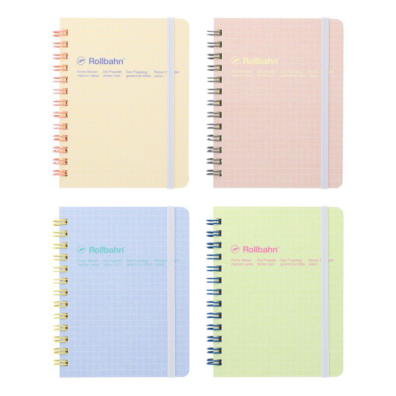 楽天市場】ロルバーン ノート L ポケット付メモ スコラリング 方眼