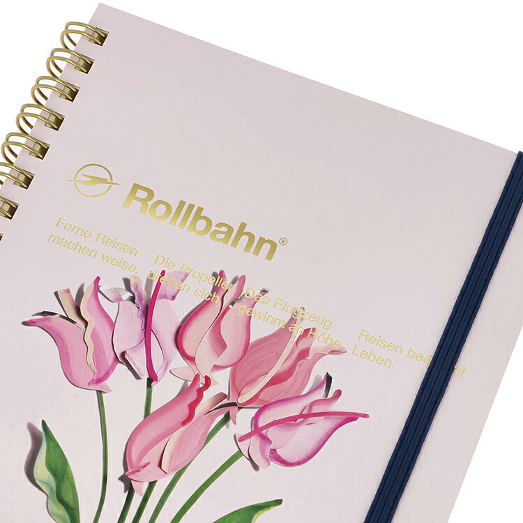 ロルバーン ノート M ポケット付メモ Haruka Ochiai リング 方眼