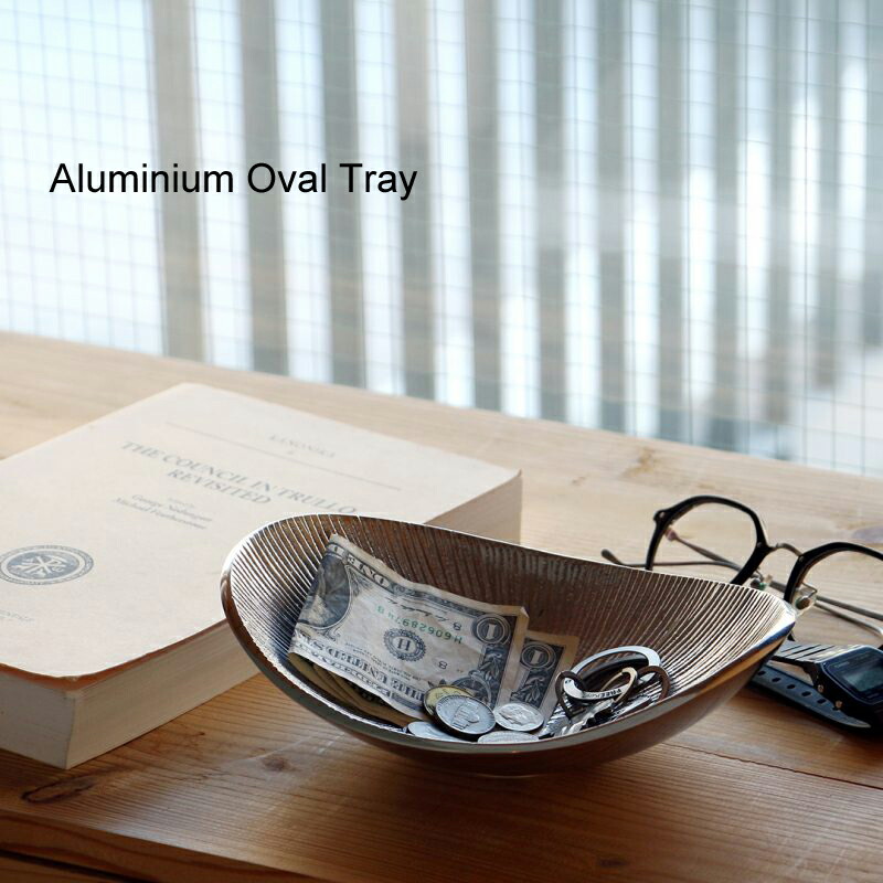 アルミ トレイ 小物入れ Tray 灰皿 Aluminium