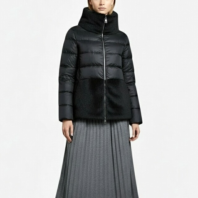 楽天市場】HERNO ヘルノ 撥水加工 ファータッチカラー ダブルジップ