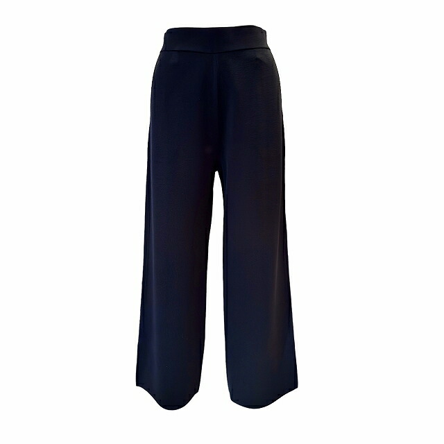 PUPULA ププラ レーヨンナイロンブレンド ミラノリブ パンツ【セレクトショップ】【レディースファッション 30代 40代 50代 60代】【select】