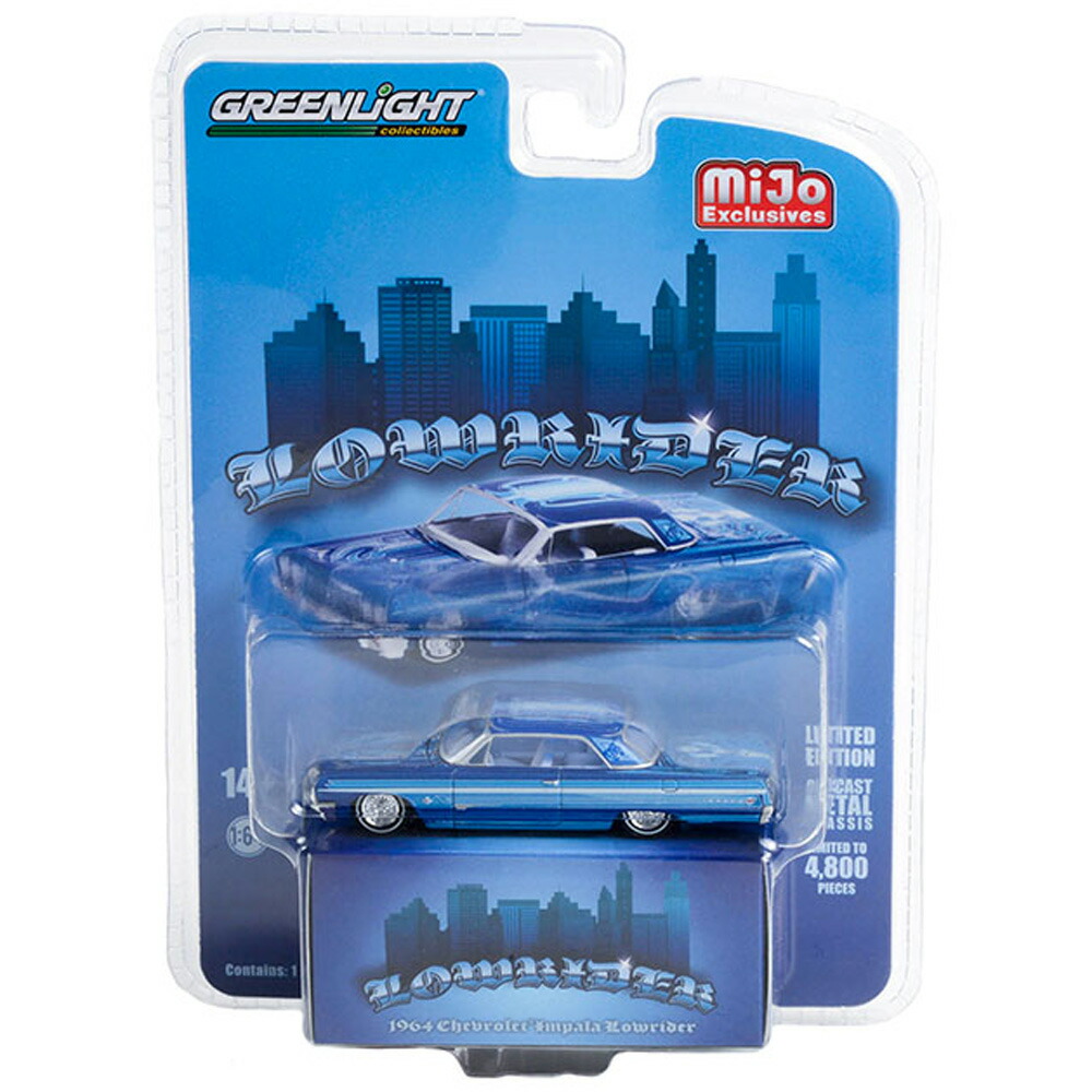 激レア！グリーンマシーン！ 1964 シボレー インパラ ジプシーローズ 楽天市場】GREENLIGHT CALIFORNIA LOW RIDERS SERIES 1- 1964