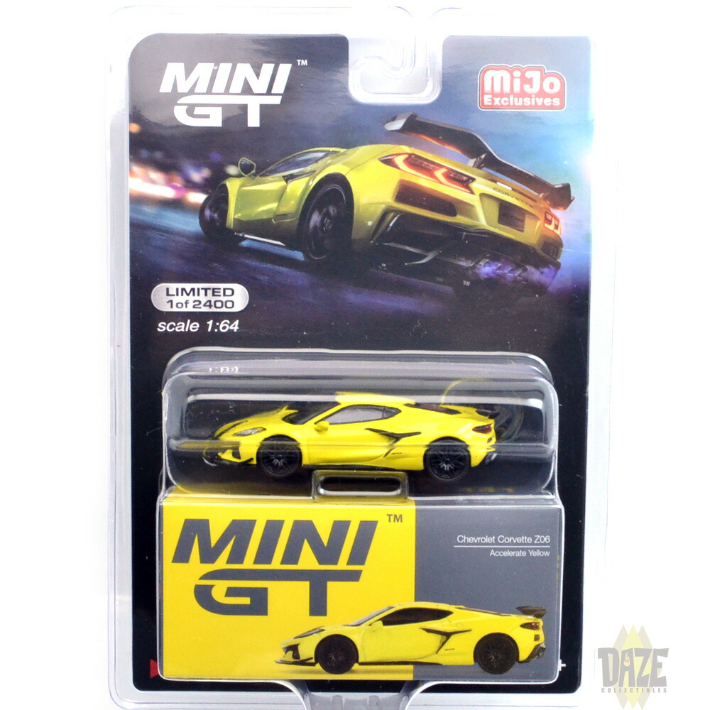 MINI GT 2023 シボレー コルベット Z06 チェイスカー MINI GT 2023 シボレー コルベット Z06 チェイスカー - メルカリ