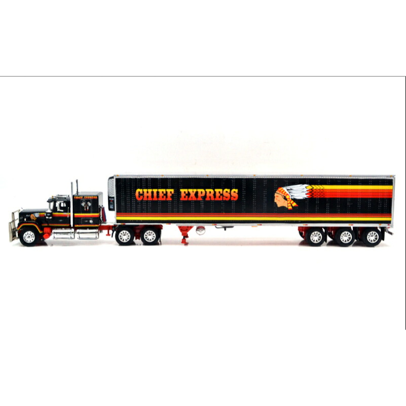 DCP DIE-CAST PROMOTIONS 1:64 MACK SUPERLINER W/TRI-AXLE TRAILER "CHIEF EXPRESS"マック・スーパーライナー ウィズ トライアクスルトレーラー "チーフエクスプレス"|DAZE COLLECTIBLES