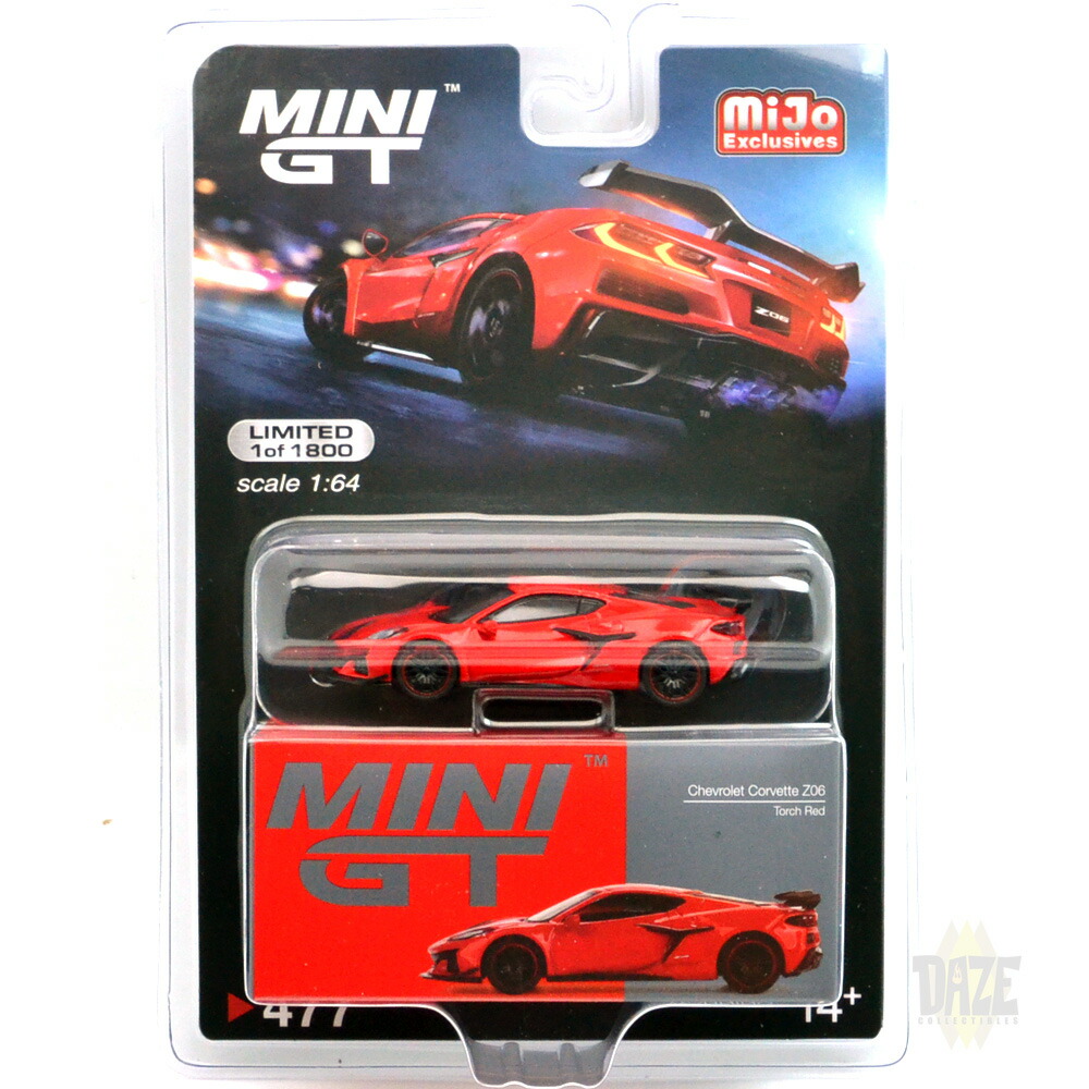 楽天市場】MINI-GT 1/64 シボレー コルベット Z06 2023 エルク