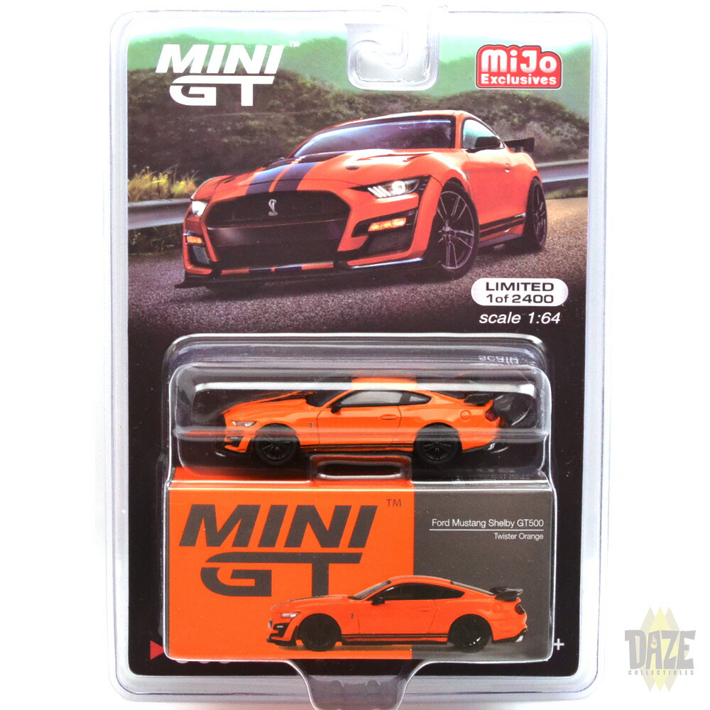 フォード GT Mk II #002 (ブルー/オレンジ) チェイスカー 1/64スケール MINI GT「フォードGT MkII #002」(ブルー/オレンジ