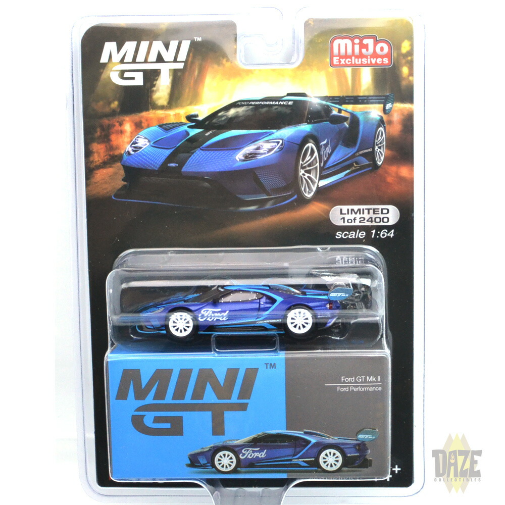 楽天市場】MiJo TOYS - FORD GT Mk II #002 (BLUE/ORANGE) CHASE