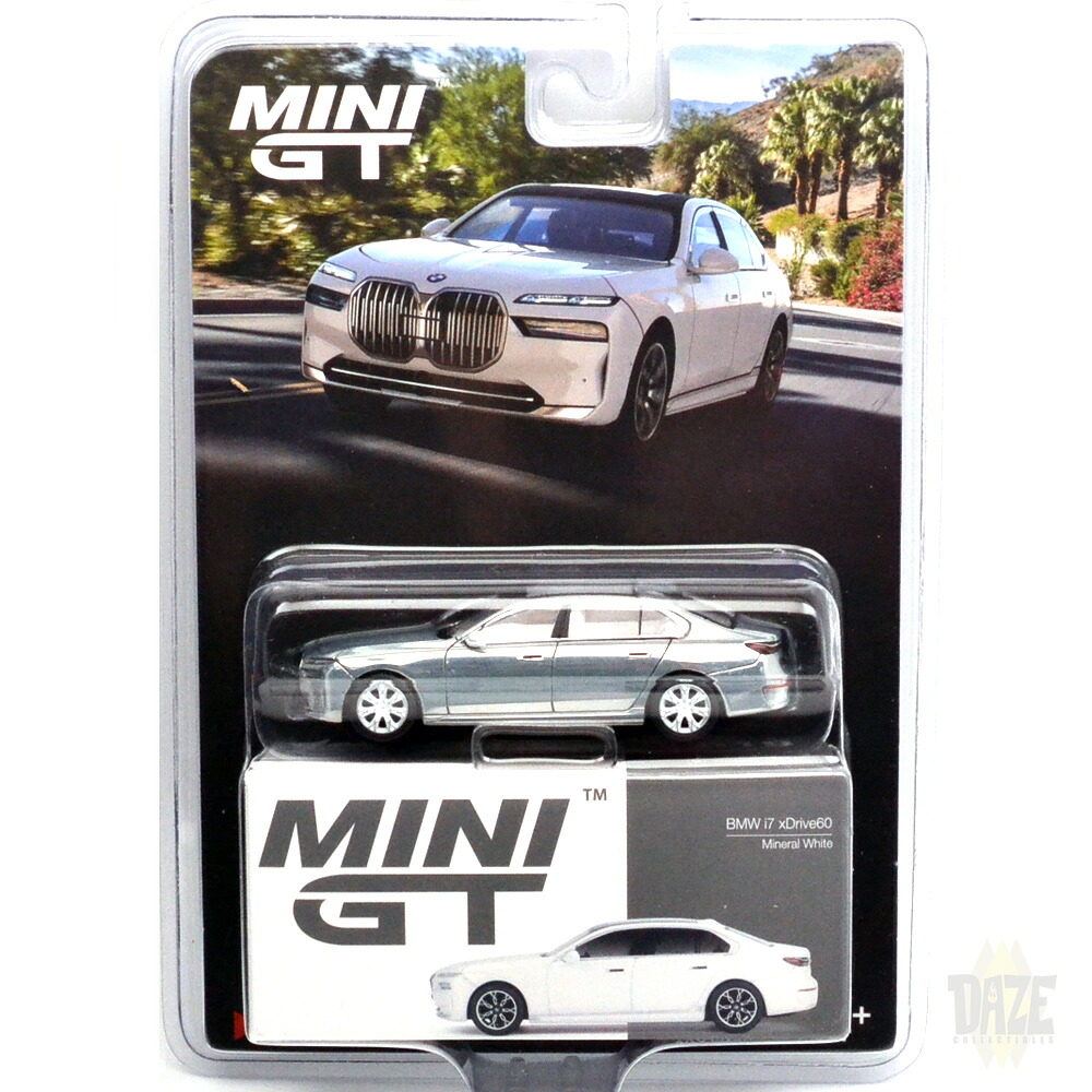 MINI-GT 1/64 BMW i7 x DRIVE60 (MINERAL WHITE) CHASE CAR BMW i7 x DRIVE60 (砿物白いこと) チェイスカー おもちゃ-乗り物のおもちゃ