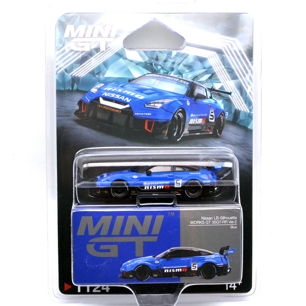楽天市場】TSM MINI GT 1/64 LB☆WORKS Nissan GT-R (R35) Rear Wing