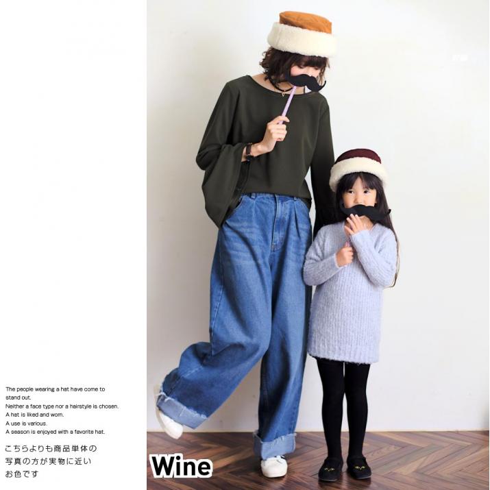 楽天市場 帽子 ハット Kids 裏ボア秋冬コーデュロイ生地ロシア風トーク帽 ほっこりボアでコーデを広げるトーク帽 キッズ 14 16aw 帽子 店イチヨンプラス楽天市場店