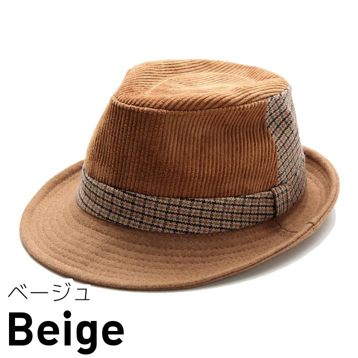 楽天市場 帽子 チェックベルト中折れハット 異素材を楽しむ大人の中折れハット メンズレディース 14 イチヨンプラス イチヨン プラス 帽子店イチヨンプラス楽天市場店