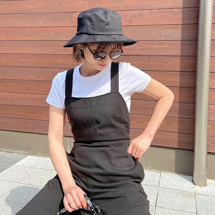 SALE/64%OFF】 バケハ バケットハット 黒 ブラック 紫外線防止 UVカット バケハ バケットハット 黒 ブラック 紫外線防止 UVカット
