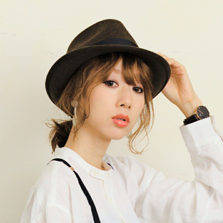 楽天市場 中折れハット 折りたたみ可能 帽子 シンプルフェルト中折れハット 大人の上品なスタイルにおすすめの中折れハット メンズレディース 14 イチヨンプラス イチヨン プラス 帽子店イチヨンプラス楽天市場店