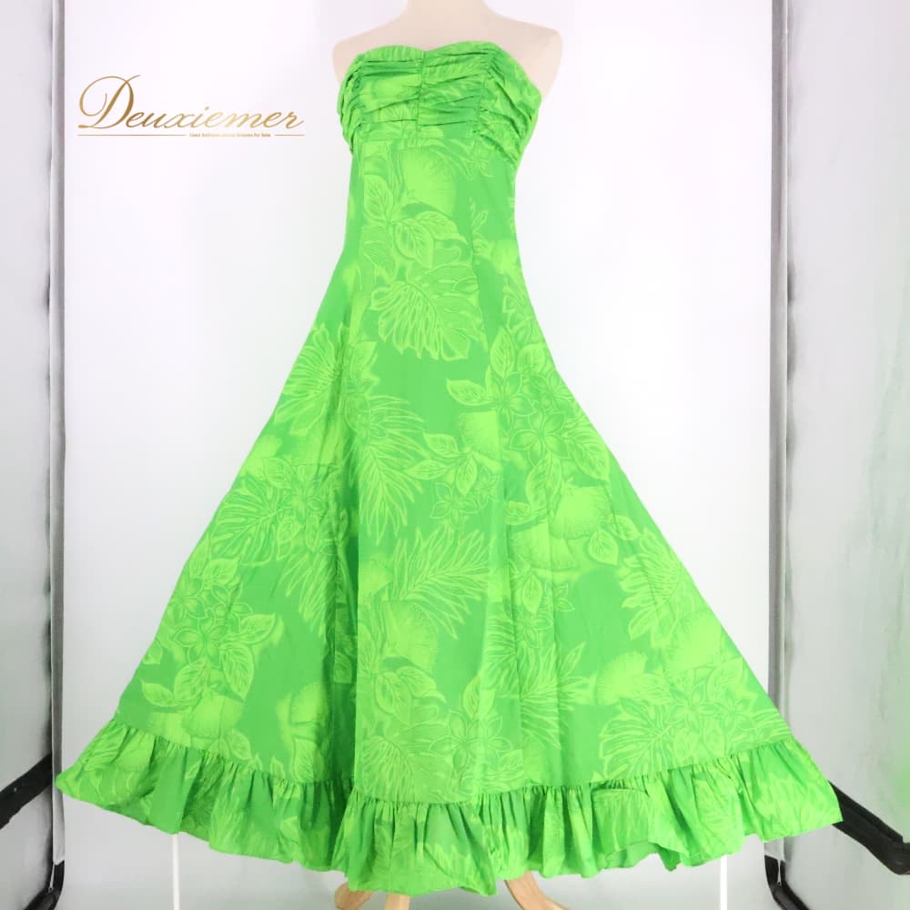 【中古】 CC Fashions CC流行り物 フラダンス 御召しもの 衣裳 御召しもの 緑であること系 アロハ州製 一声の調子 熱電子管いの一番 フラウンス 花柄 愛くるしげ 晴れ晴れしい 晴れ晴れしい 晴れ晴れしい 緑 ハワイアン アロハ ハワイアン刷り上げる フラ 社交ダンス 習い事 読み合わせる 3-4大いさ A079-2512019012021