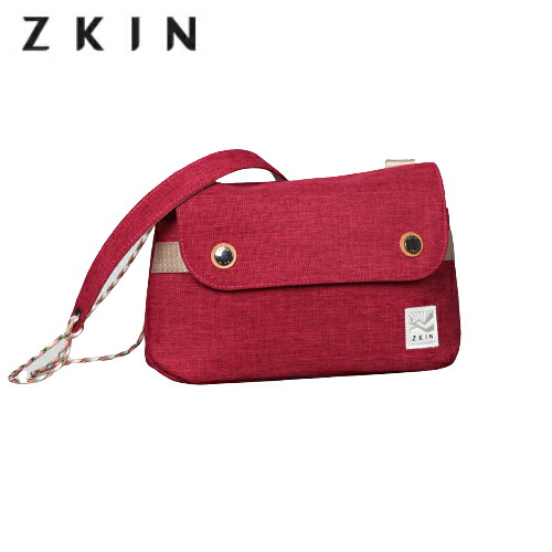 【公式ストア　限定商品】【ポイント10倍】 ジーキン　ＺＫＩＮ スモールケース Ｚ7314　Babylon ローズレッド 【送料無料】