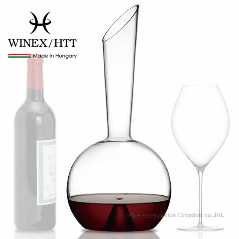 WINEX/HTT スカイデキャンタ 1L 【置き目品】 GH902KC