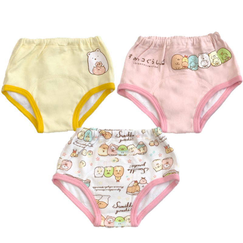 メール便送料無料 すみっコぐらし すみっこ 3層トレーニングパンツ 3枚組 トレパン トイレトレーニング おむつはずし キャラクター おねしょ対策 入園準備 インナー パンツ 女児 ベビー用品 ギフト バースデー プレゼント 145sg10 Z Giosenglish Com