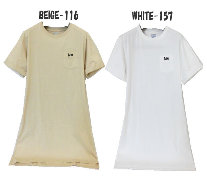 楽天市場 送料無料 Lee リー Pocket Op ポケット付き ワンピース 半袖 大人 シンプル レディース ワンピ トップス 双子コーデ お揃い 誕生日 プレゼント Lt6027 Lee セレクトショップ ｄｅｖｉｎ