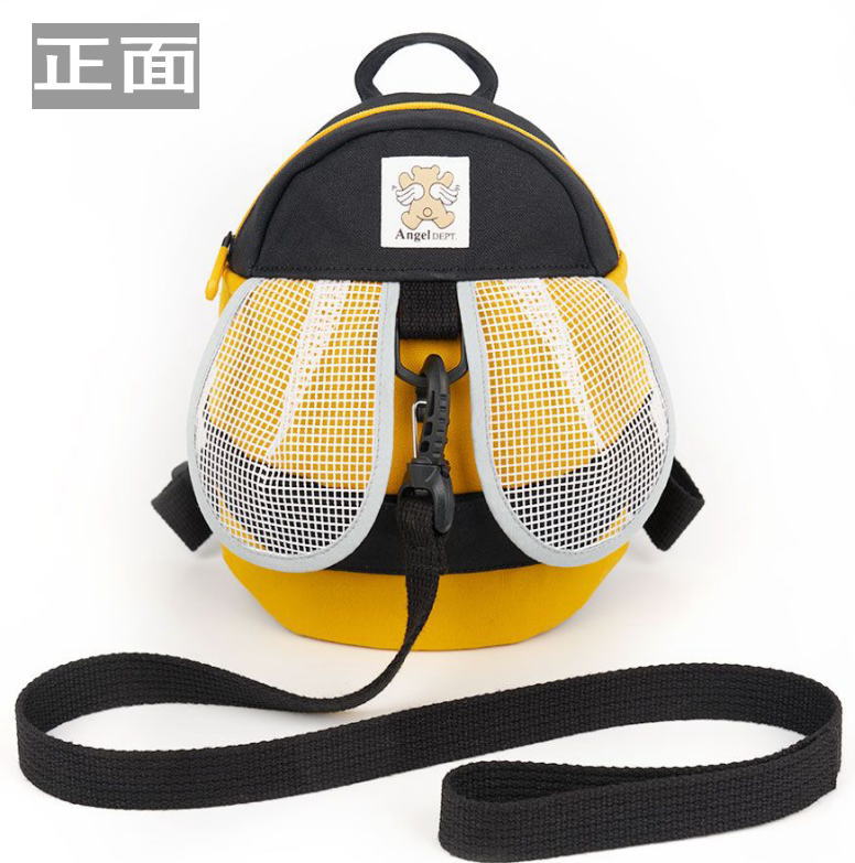セーフティリュックサック 迷子リュック ミツバチ ベビー本旨品格 迷子禁止サンチュール 翅ツキ企画 日本製 Mini Bag お出掛け 航海 鞄 Bag プレゼント クリスマス 下され物 お祝 Angel Dept エンジェルデプト Aht02 Ag Cannes Encheres Com
