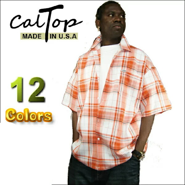 新品同様 試着のみ レアカラー CALTOP キャルトップ カルトップ 窪塚着用 CALTOP - CALTOP キャルトップ チェックシャツ 西海岸 チカーノ