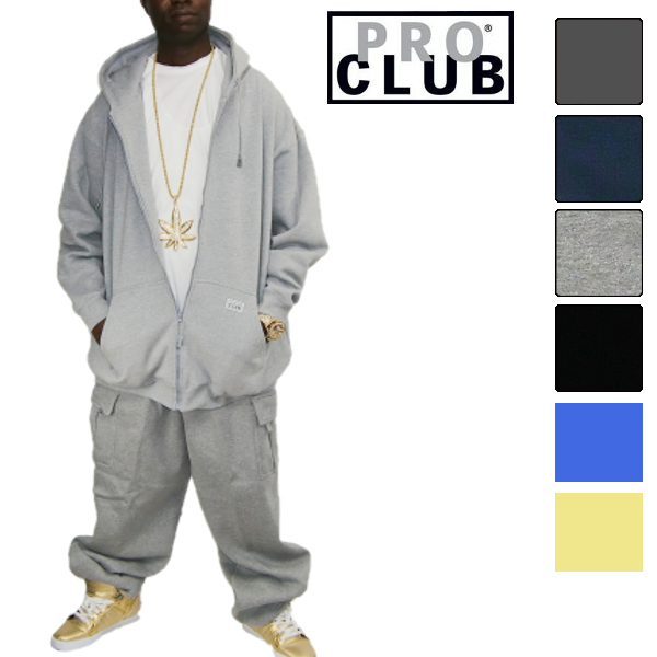 pro club cargo sweatpants