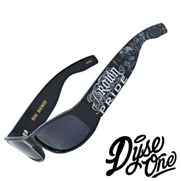 Dyse One BP Eagle Sun Shade Black OGサングラス【ダイスワン】 【LOS ANGELES US chicano ローライダー DESIGN メキシカン/チカーノ/BKスタイル】サンシェード ロス　アンゼルス　LA ギャングスター ホミー　ヒップホップ　ストリート メンズ　サングラス