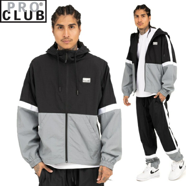 PRO CLUB Performance ハーフジップ ジャケット スウェット 3色 楽天市場】ボックスロゴ Pro Club Men's Comfort Tri-Color Half