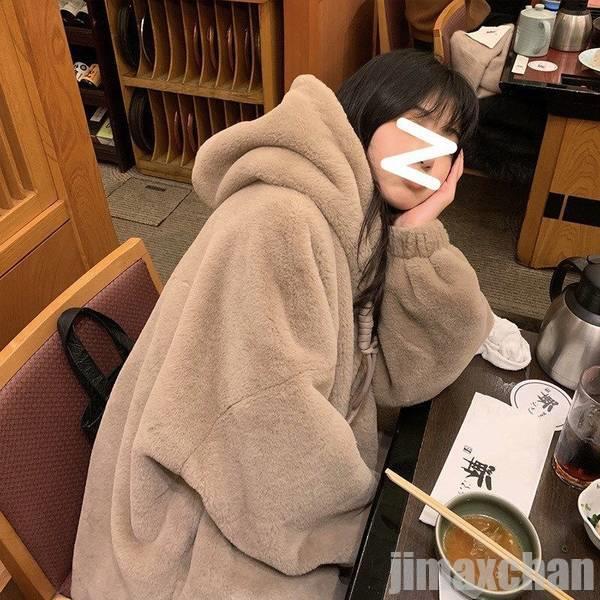 毛皮厚地の外套 レディース ボンネット付き添い人 今めかしい 冬 エコ毛皮 厚地の外套 ふわふわ モコモココート ボアパーカー レディース 冬アウター モコモコ 防寒 か細い 上衣 生あたたかい もこもこ