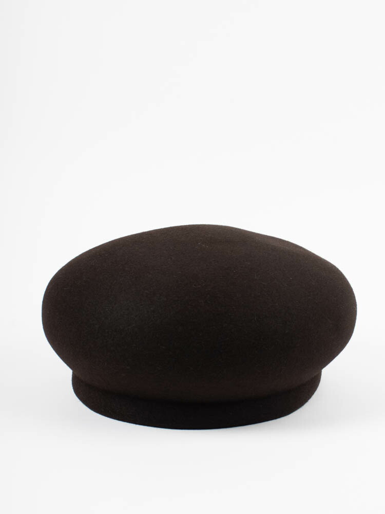 定価27,500円 ブラックサイン ホースレザー ハラコ ベレー帽 sizeM