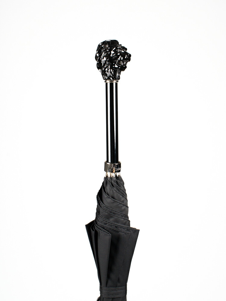 魅力的な Pasotti パソッティ Black Oxford Umbrella With Black Lion Handle 傘 メンズ お洒落 雨傘 長傘 絶対一番安い Bolshakova Interiors Com