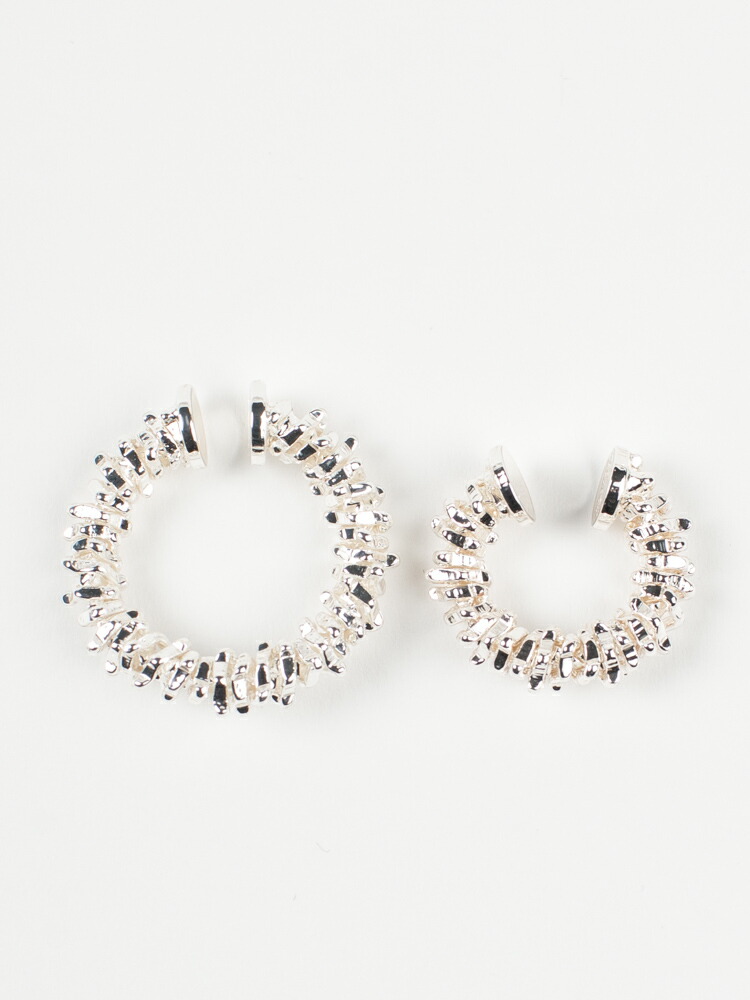 【PORTRAIT REPORT】すがた絵調査報告 Broken Statue Ear Cuff silver mini/small ブロークンスタチューイヤーカフ イヤリング メンズ/レディース/ユニセックスブランド 日本置き目取りまわし店 通信販売 着飾る 今めかしい 流行り物