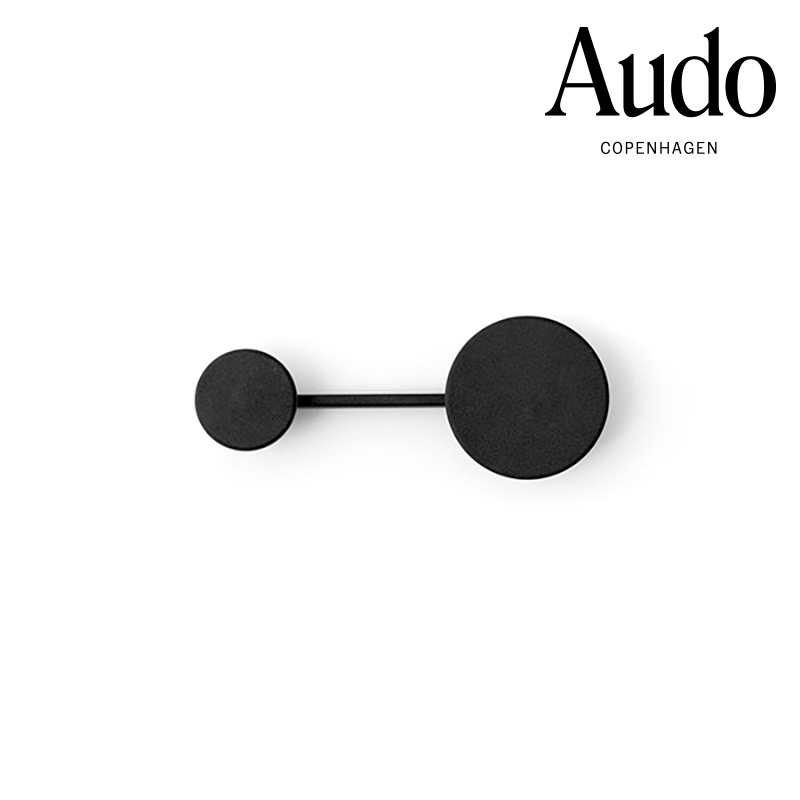 【ポイント10倍! 7/26 1:59まで】【公式】 北欧 Audo Copenhagen Afteroom Coat Hanger アフタルームコートハンガー S ブラック 8910539 家具 収納 フック アフタールーム おしゃれ ギフト|DreamHouse BEAUTY