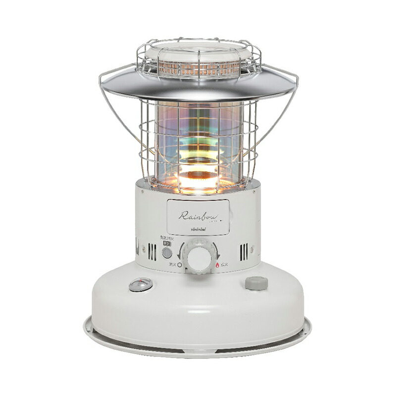toyotomiトヨトミ 対流型暖房器 提灯 白いこと RL-2524-W 【木造7畳 鉄筋9畳 原油貯蔵タンク4.9L】