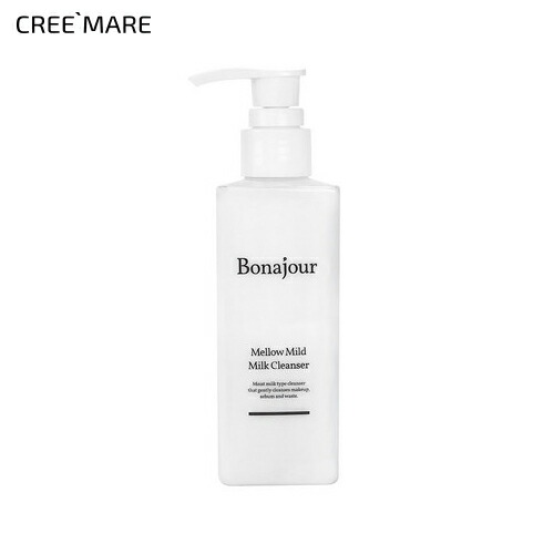 [ボナジュール]　メロウマイルドミルククレンザー・48806　コスメ　cosme　化粧落とし　【SKINCARE】Bonajour　クレンザー　クレンジングミルク　韓国　クレンジング　保湿　ミルククレンザー　メイク落とし　韓国コスメ　ボナジュール