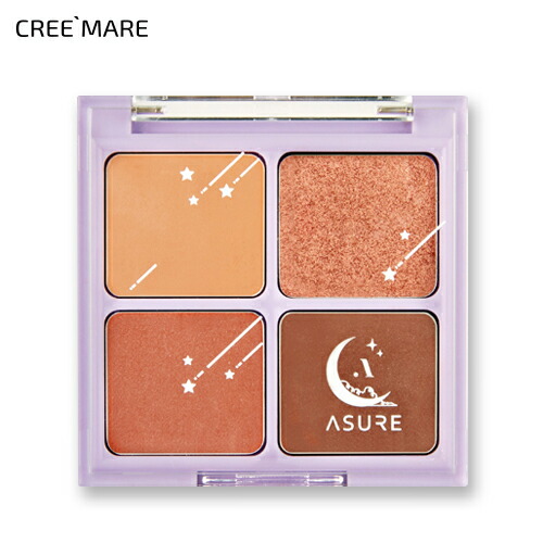 楽天市場 エジュア アイズオンムーンライトピンクロケット コスメ Cosme Makeup Asure アイシャドウ アイ シャドウ パレット 4色 ピンク ラメ マット ベージュ アイシャドウパレット 韓国 韓国コスメ B2c Dholic Style