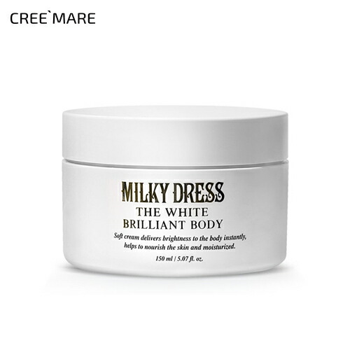 楽天市場 ミルキードレス ザホワイトブリリアントボディ コスメ Cosme Body Milkydress ボディケア クリーム ボディクリーム 体 透明感 ツヤ ツヤ肌 グロウ 韓国 韓国コスメ C限 Dholic Style