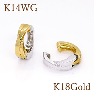 金K18YG.WG.ピアリング製、ピアリング、サイズ1.２センチD0.8ct！ 楽天市場】【正規品】 ピアリング 20mmタイプリバーシブル