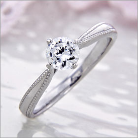 婚約指輪 エンゲージリング！ 卸直営！ダイヤモンド 0.401ct UP Gカラー SI1 VERY-GOOD プラチナ（Pt900）鑑定書付き ラウンドブリリアント ソリティア 立て爪