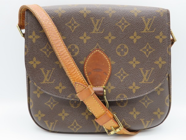 【切り詰め】ルイ・ヴィトン LOUIS VUITTON M51243 サンクルーMM ショルダーバッグ モノグラム 【中古】 【貨物輸送無料】