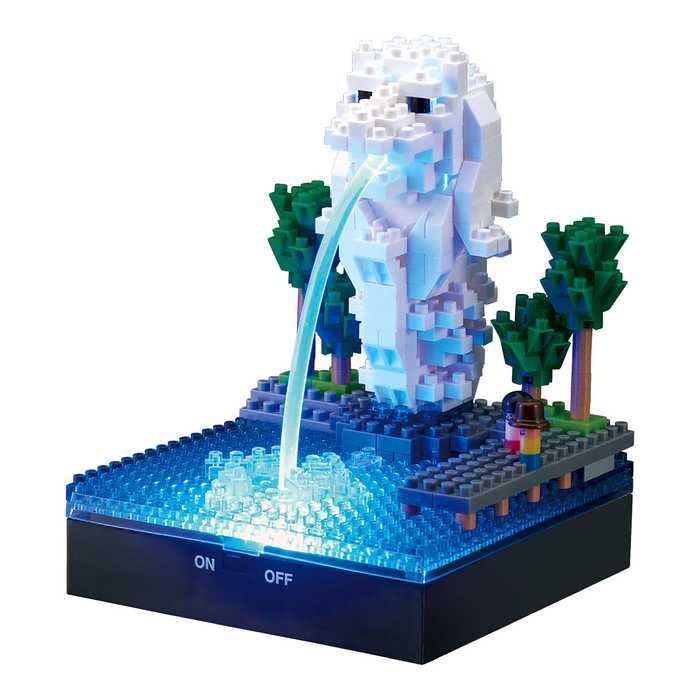 楽天市場 Nanoblock 光ファイバーled マーライオン ナノブロックファクトリー